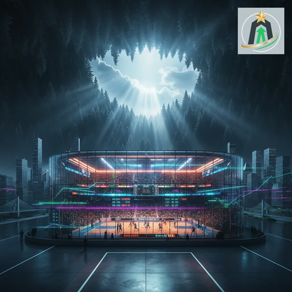 Icon representing basketball and live spread markets on sports betting sites.